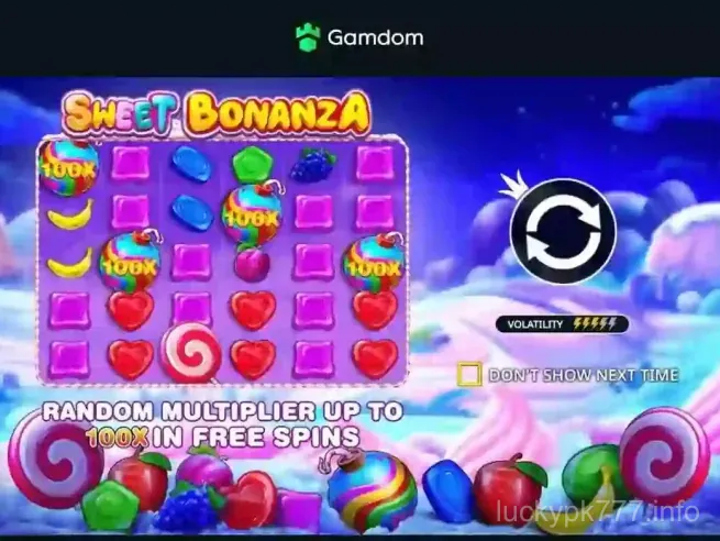 slots section in luckypk 777